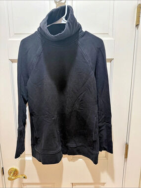 lululemon Scuba Oversized Funnel-Neck Full Zip Black Size 8